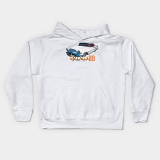 1956 Oldsmobile 88 Hardtop Coupe Kids Hoodie